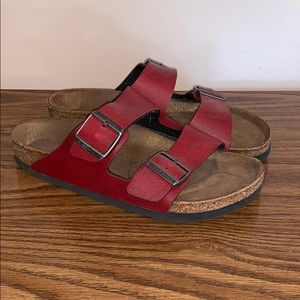 Birkenstock BS Arizona Red Sandals